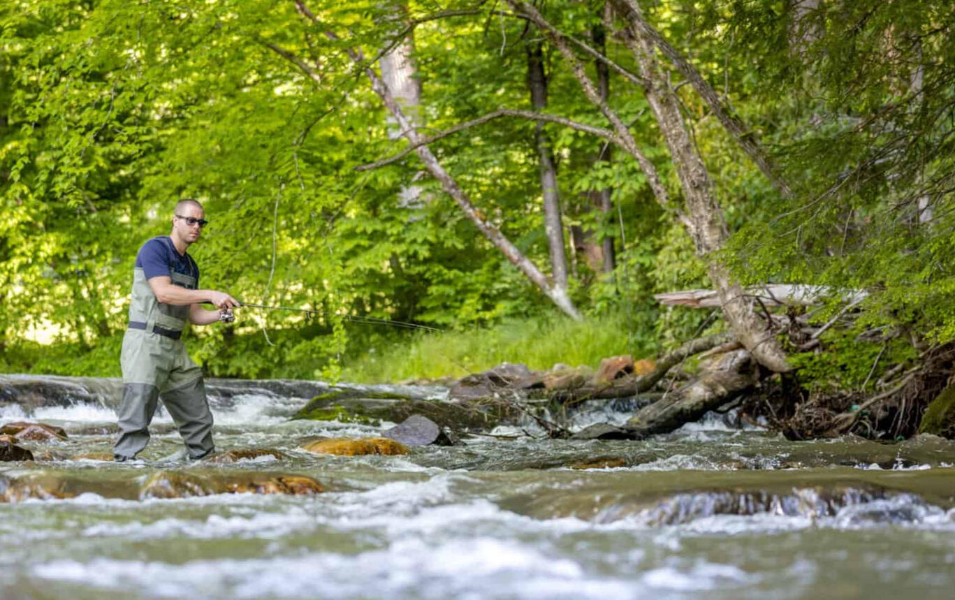Fishing in Haywood County
