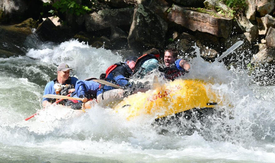 Rafting on the Nantahala River